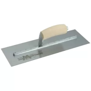 Image of Marshalltown MXS77 Cement Trowel Wooden Handle 18 x 4.1/2in