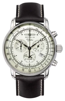 Image of Zeppelin 8680-3 100 Years Swiss Quartz Chronograph Watch
