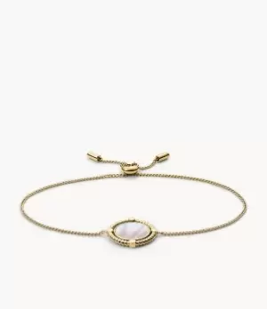 Image of Fossil Women Vintage Heritage Mother-of-pearl Station Bracelet