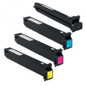 Image of Konica Minolta TN314 Black and Tri Colour Laser Toner Ink Cartridge
