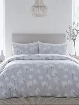 Image of Drift Home Elswick Duvet Cover Set - Grey