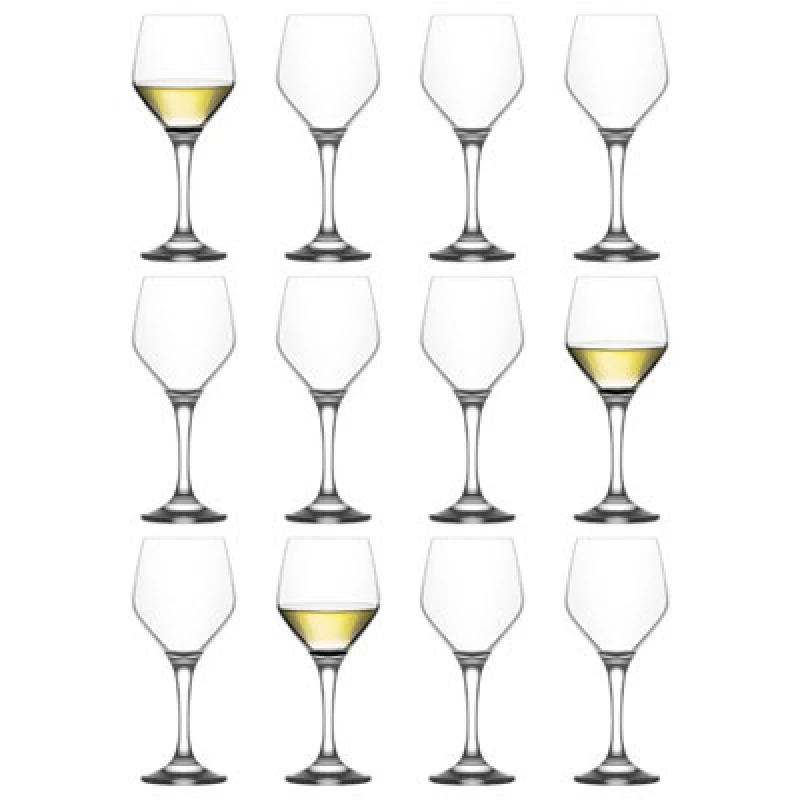 Image of LAV Glassware Lav Ella White Wine Glasses - 260ml - Pack Of 12
