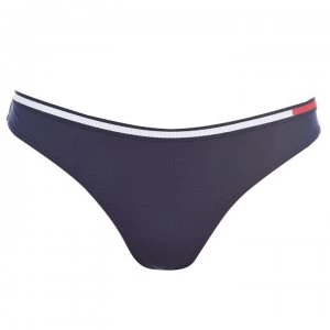 Image of Tommy Bodywear Colour Block Thong - Navy Blazer