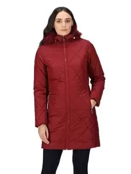 Image of Regatta Fritha Quilted Jacket II - Red, Size 8, Women