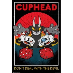 Image of Cuphead - Craps Maxi Poster