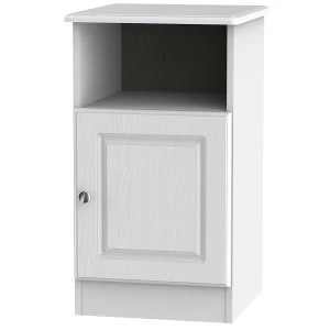 Image of Robert Dyas Montego Ready Assembled 1-Door Bedside Table