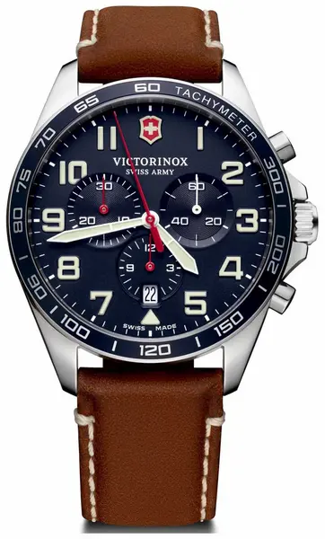 Image of Victorinox 241854 Mens Fieldforce Chronograph Blue Watch