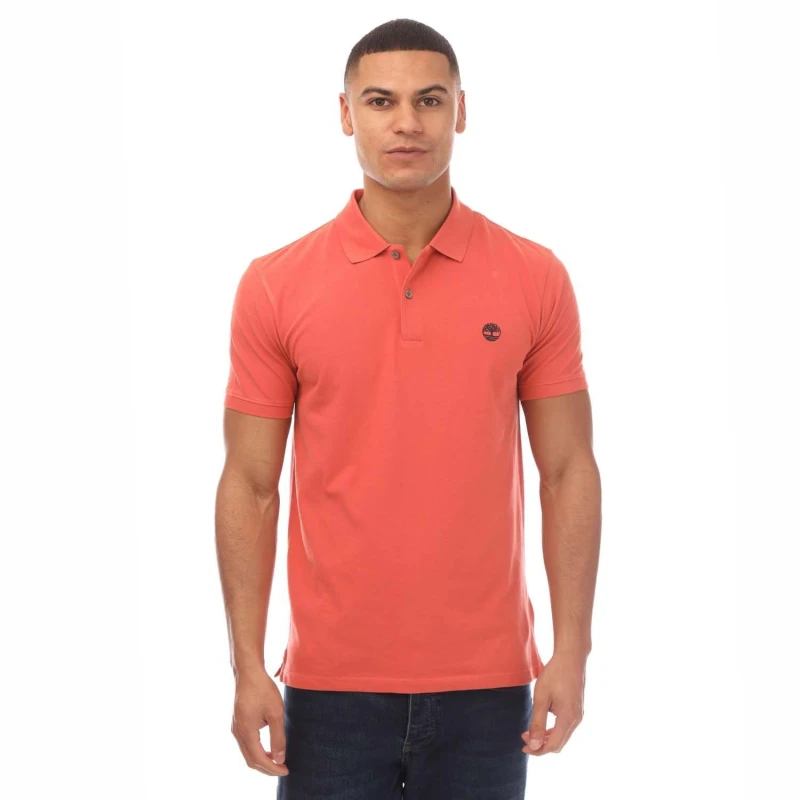 Image of Timberland Merrymee River Polo Shirt - Orange Orange S