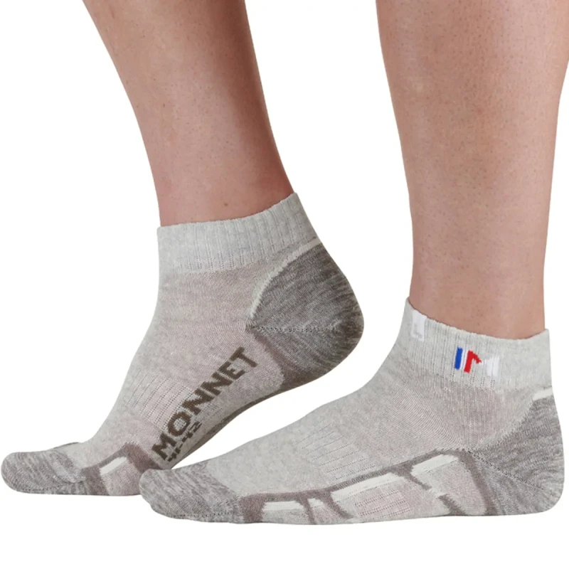 Image of Football Socks Monnet Trek Lin Basse Gris Unisex 45/46