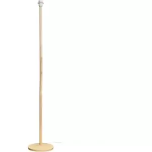 Image of Natural Light Wood Floor Lamp Base