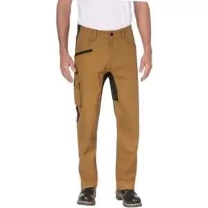 Image of Caterpillar Mens Operator FX Panelled Trouser (32S) (Tan) - Tan