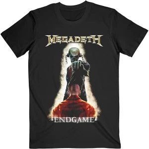Image of Megadeth - Vic Removing Hood Unisex Medium T-Shirt - Black