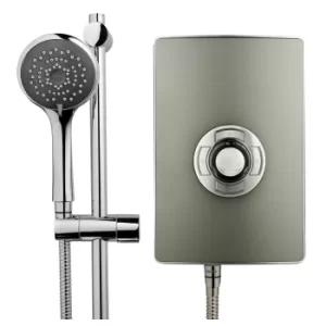 Image of Triton Aspirante 8.5kw Gun Metal Electric Shower
