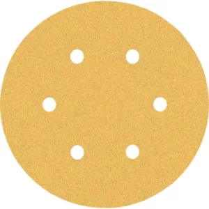 Image of Bosch Expert C470 Red Wood Top Sanding Discs 150mm 150mm 80g Pack of 5