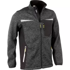 Image of JCB Essington Full Zip Jumper in Grey, Size Medium