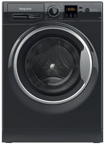 Image of Hotpoint NSWM846BSUK 8KG 1400RPM Anti-Stain Washing Machine