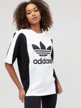 Image of Adidas Originals Boyfriend T-Shirt - Black/White