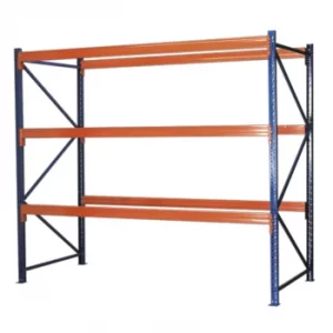 Image of Heavy-duty Racking Unit with 3 Beam Sets 1000KG Capacity Per Level