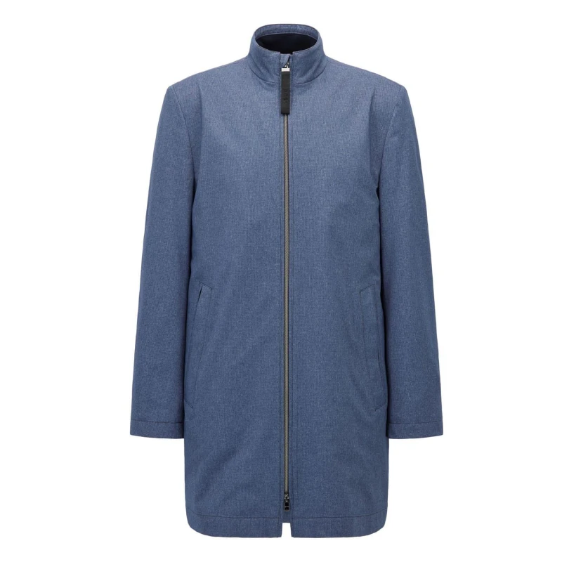 Image of Boss P-Hyde Coat Blue male 40R
