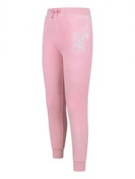 Image of Juicy Couture Girls Velour Jogger - Pink