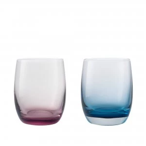 Image of Denby Colours Small Tumblers (Pink / Blue) Set of 2