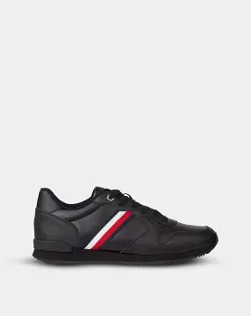 Image of Tommy Hilfiger Iconic Runner Leather Trainers