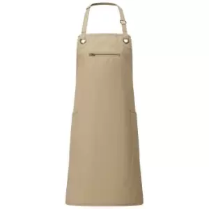 Image of Premier Barley Recycled Full Apron (One Size) (Khaki/Brown)