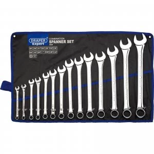 Image of Draper 14 Piece Combination Spanner Set Imperial