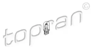 Image of TOPRAN Bulb, instrument lighting 104 495 VW,AUDI,SKODA,Golf IV Schragheck (1J1),Golf V Schragheck (1K1),POLO (9N_),TOURAN (1T1, 1T2)
