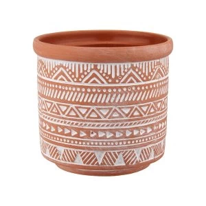 Image of Sass & Belle Geo Terracotta Planter