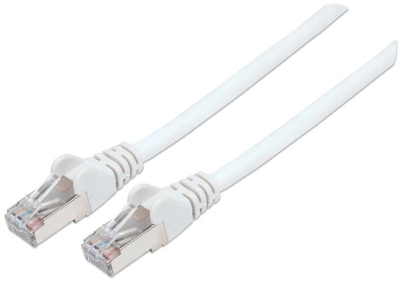 Image of Intellinet Network Patch Cable. Cat6. 3m. White. Copper. S/FTP. LSOH /