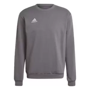Image of adidas Entrada 22 Sweatshirt Mens - Grey