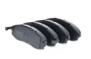 Image of RIDEX Brake pad set HYUNDAI,NISSAN,MITSUBISHI 402B0724 MN102617,MR527550,4106017U90 410601E090,4106038U90,410603L190,4106089E92,AY040NS042,AY040NS049