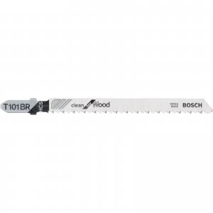 Image of Bosch T101BR Down Cutting Wood Jigsaw Blades Pack of 25