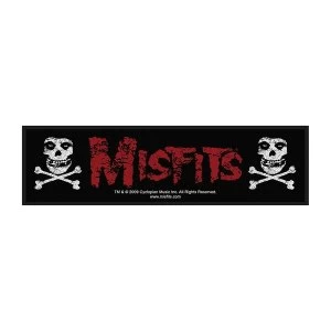 Image of Misfits - Cross Bones Super Strip Patch