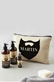 Image of Personalised Beard Kit - Brown - Plastic