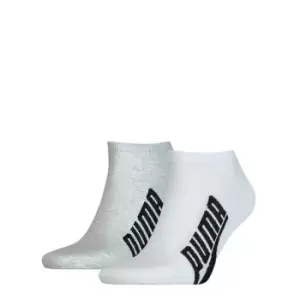 Image of Puma 2 Pack BWT LS Sneaker Socks - White