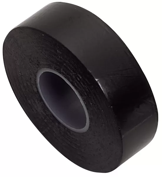 Image of Draper 20M x 19mm Black Insulation Tape to BS3924 and BS4J10 Specifications