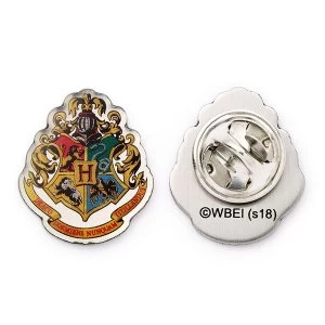 Image of Hogwarts Crest Pin Badge