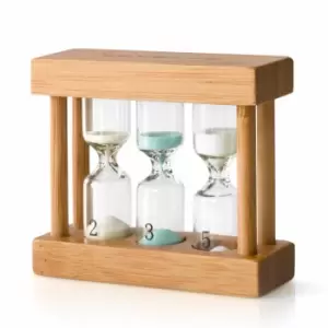 Image of Bredemeijer Tea Timer 3 Set In Natural Bamboo