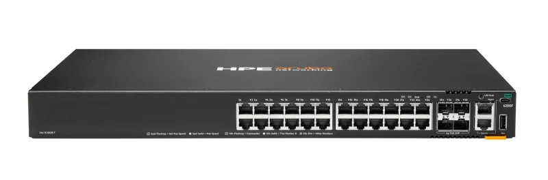 Image of HPE Aruba Networking CX 6200F 24G 4SFP+ Switch