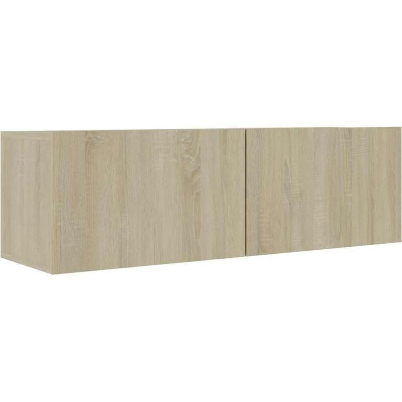 Image of VIDAXL TV Cabinet Sonoma Oak 100x30x30cm Engineered Wood Vidaxl 801484