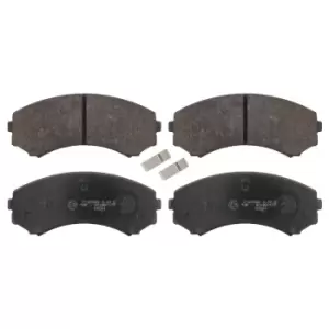 Image of Brake Pad set 16582 by Febi Bilstein Front Axle
