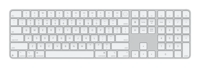 Image of Apple Apple Magic keyboard Universal USB + Bluetooth QWERTY US English White MXK73LB/A