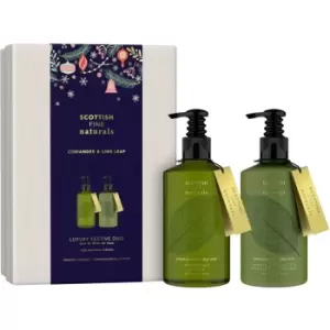 Image of Scottish Fine Soaps Naturals Gift Set Coriander & Lime (for Body)