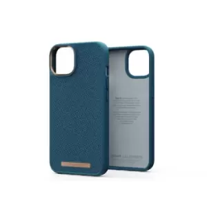 Image of Njord byELEMENTS Fabric Tonal Case for Apple iPhone 14 Deep Sea