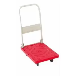 Image of Folding Platform Trolley 600 x 385 x 820 FixedSwivel Castors
