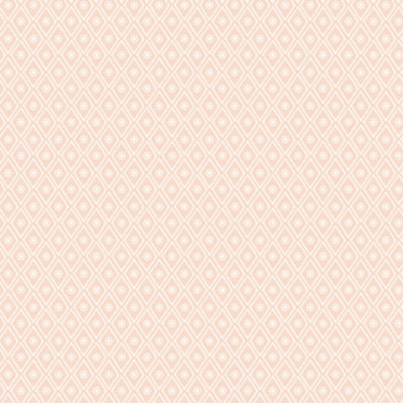 Image of Hoopla Walls Ditsy Diamond - Blush 10M Wallpaper
