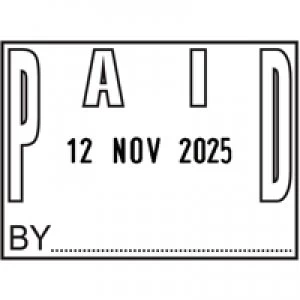 Image of Colop P700 Date Stamp Paid P700PAID