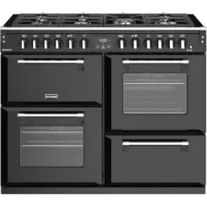 Image of Stoves Richmond ST RICH S1100DF MK22 BK 100cm Dual Fuel Range Cooker - Black - A Rated